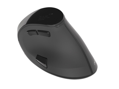 Вертикален бежичен глушец Natec Euphonie, 2400 DPI, Bluetooth 5.0, црн