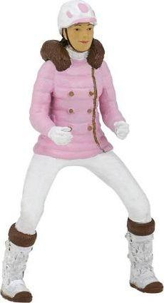 Фигурина Papo Winter Rider 52011, рачно изработена, колекционерска, шаренолика