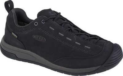 Atlete Keen Jasper II Waterproof, lëkurë, të papërshkueshme nga uji, të zeza