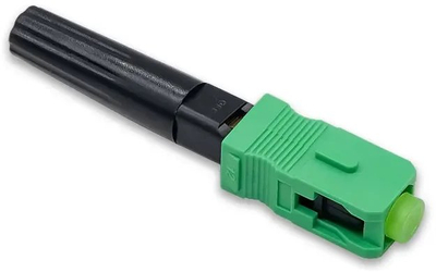 Konektor fibër optike Qoltec SC APC, singlemode, 0.9 mm, set 10 copë