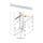 Set mbajtës frontale Eaton XEnergy BP, profil çeliku, 1150mm, i galvanizuar