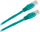 Kabllo rrjeti LP UTP Patchcord, 0.5m, 8 damarë CCA, jeshile