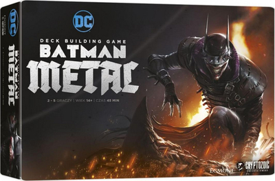 Lojë tavoline Egmont Batman Metal: DC Deck Building Game (edicion polak)