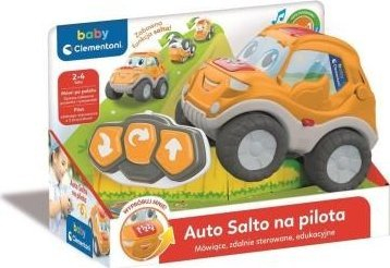 Makinë lodër me telekomandë Clementoni Baby Reversible Car Flip 50936, bën flip, off road, me plot ngjyra