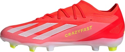 Këpucë futbolli Adidas X Crazyfast Pro FG IG0600, për fusha me bar të thatë, për burra, të kuqe