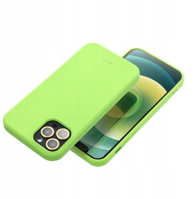Këllëf telefoni Roar Colorful Jelly për iPhone 16e SE 4 2025, TPU, lime