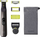Rroje elektrike Philips OneBlade Pro, trimmer mjekre, ekran digjital, krom