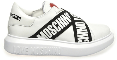 Atlete Love Moschino JA15254G1CIA0100, të bardha/zeza 38