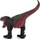 Lodër dinosaur Tyrannosaurus Rex, figurë e madhe 67 cm, me zë, jeshile me të kuqe