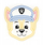 Dritë nate Private Paw Patrol Chase OW-130346, LED, plexiglas, shumëngjyrëshe