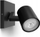 Llambë tavanore Philips Runner Single Spot, GU10, 20W, e zezë