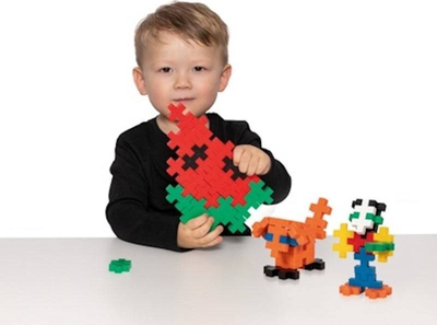 Set blloqesh ndërtimi Plus Plus Big Basic EDU, 400 copë, shumëngjyrësh