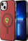 Mbrojtëse telefoni Ferrari Translucent MagSafe, iPhone 14 6.1", e kuqe transparente