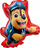 Balon dekorativ Godan Chase Paw Patrol, folje, 56x68cm, shumëngjyrësh