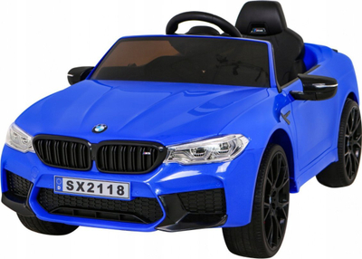 Makine elektrike për kalamoj Bmw M5 Drift, 12V, drita LED, blu