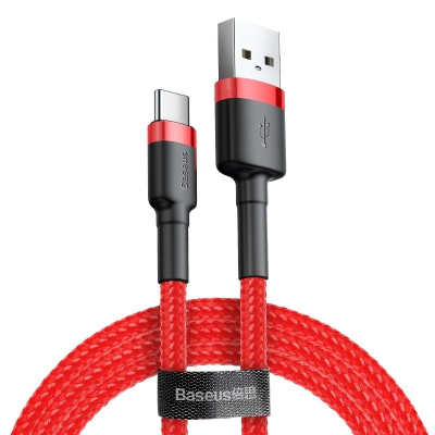 Kabllo Baseus, USB / USB TYPE C, 2 m, e kuqe