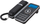 Telefon Mescomp Pierre MT 776, i zi / i argjendtë