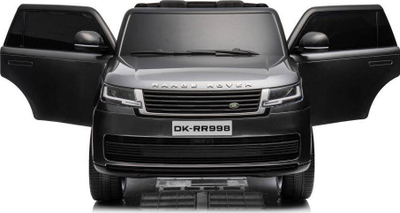 Makina elektrike për fëmijë Range Rover DK-RR998, 24V, panel MP4, gri argjendi
