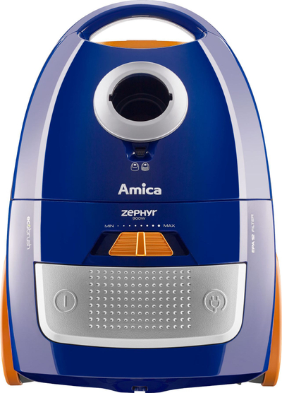 Fshesë me korrent me qese Amica VM 1061, 2L, 900W, blu
