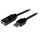 Kabllo USB StarTech (USB2AAEXT25M), 25 m, e zezë