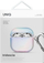 Mbulesë mbrojtëse Uniq Iridescia për AirPods 4, me karabinë, shumëngjyrëshe