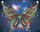 Set mozaik diamanti Norimpex Diamond Mosaic 5D Butterfly 7009, tablo fluture, shumëngjyrëshe