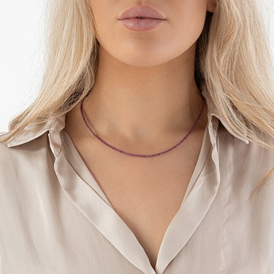 Qafore për femra AGAIN Jewelry AJKNA004 , vjollcë