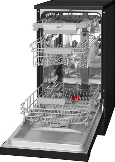 Enëlarëse Amica MV 438 DCB, 45 cm, 10 sete, klasa C, e zezë