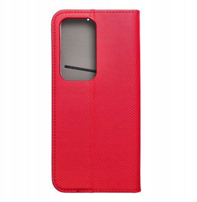 Навлака книга за телефон Oppo A80, Smart Case, црвена