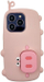 Kapak telefoni 3D derr, për iPhone 13 Pro, silikoni, me qëndrim