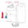 Termos Orion Travel Mug Can, 700 ml, inoks, blu