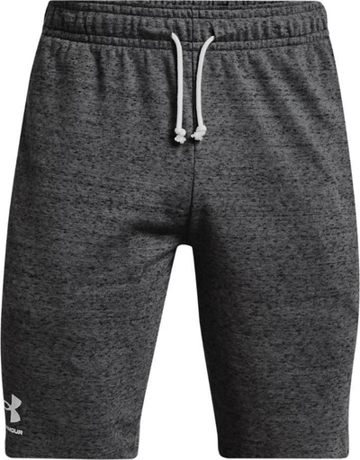 Pantallona të shkurtra sportive Under Armour Rival Terry, për burra, gri