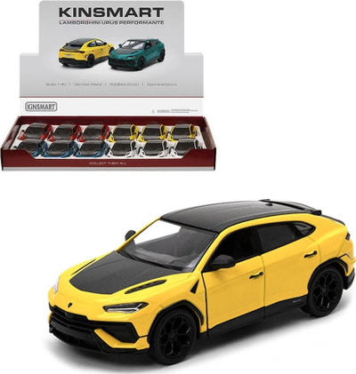 Lodër makinë Trifox Lamborghini Urus Performante, shkallë 1:40, metal, shumëngjyrëshe