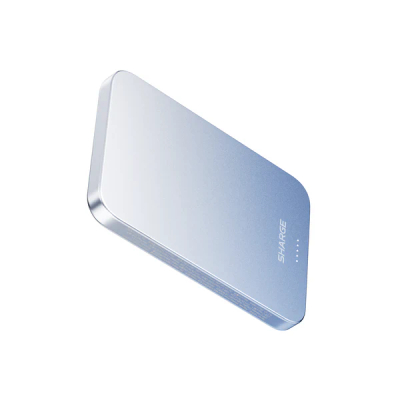 Powerbank SHARGE Aeromag, 5000mAh, i kaltër