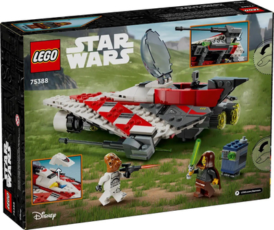 Set ndërtimi LEGO Star Wars Jedi Bob Starfighter, lodër koleksionuese, për fëmijë