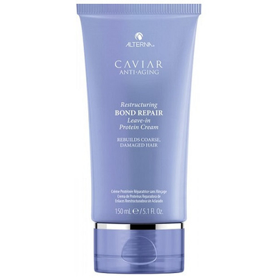 Krem për flokë të dëmtuar Alterna Caviar Anti-Aging (Restructuring Bond Repair Leave-in Protein Cream), 150 ml