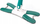 Refill mop për dysheme Type X Rotary, set 3 copë, koka rrotulluese 360°, gri