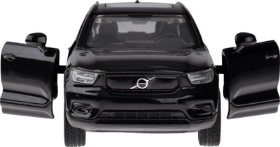 Maket makine Volvo XC40 Recharge, shkallë 1:32, me drita dhe zë, e zezë