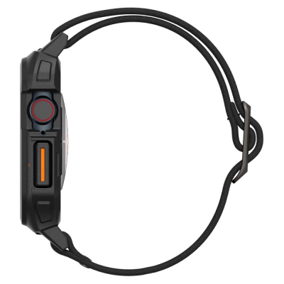 Rrip ore inteligjente Spigen Lite Fit Pro, për Apple Watch 10 42mm, mat, i zi