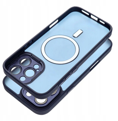 Mbrojtëse telefoni VARIETE Mag Cover për iPhone 16 Pro, përputhet me MagSafe, blu navy