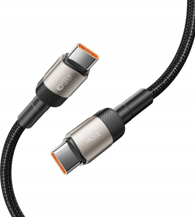 Kабел USB C Tech-protect Ultraboost Evo, PD 100W 5A, 200cm, титаниум