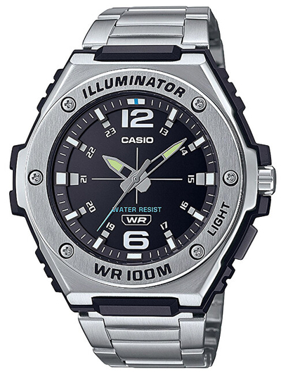 Orë dore për meshkuj Casio Sports MWA-100HD-1AVEF (004), e argjendtë