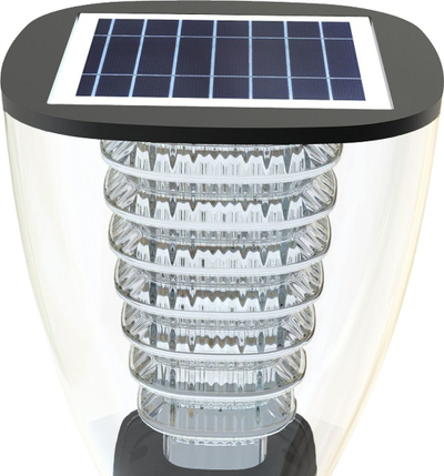 Llambë diellore kopshti Powerneed Pearl, 100 lm, dritë e ngrohtë, e zezë