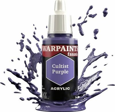 Bojë akrilike The Army Painter Warpaints Fanatic, 18 ml, Cultist Purple