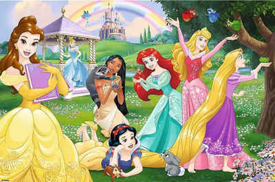 Puzzle XXL Trefl Disney Princess, 24 copë, shumëngjyrësh