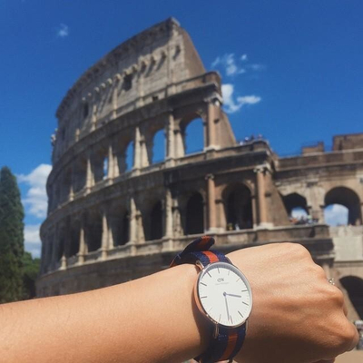 Orë dore Daniel Wellington Classic Oxford Silver H24-664