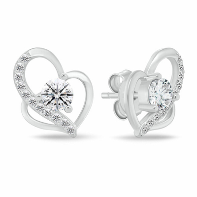 Set Varëse dhe vathë për femra Brilio Silver Hearts SET294W, të argjendta