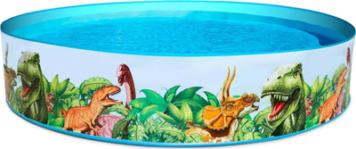 Детски базен Bestway Inflatable Pool Dinosaurs, 244 cm, повеќебоен