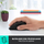 Mouse pa tela Logitech M705 Marathon, USB, ergonomik, gri