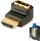 Adapter HDMI Lindy 41086, HDMI në HDMI, Full HD, i zi
